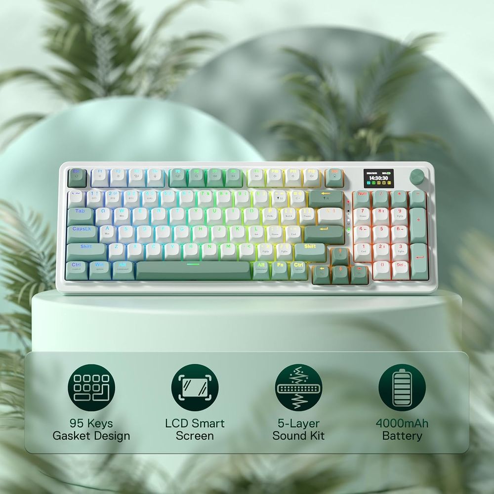 95-Key Mechanical Gaming Keybo – обзор и цена Gaming Keyboard No Noise