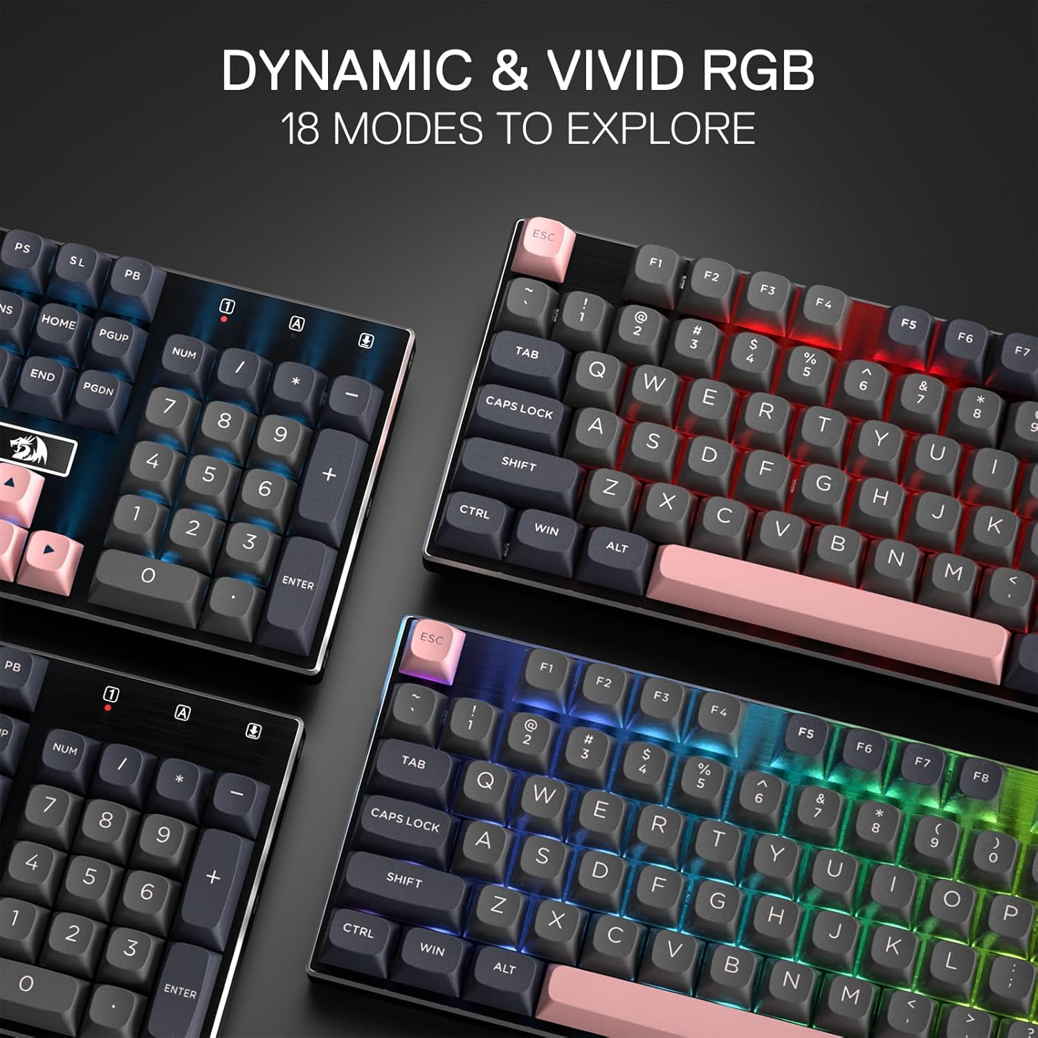 Redragon 556 SE Wired Gaming 1 – обзор и цена Gaming Keyboard No Noise