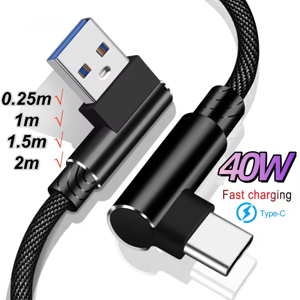 40W USB C Ports Fast Charge Ca – обзор и цена Coiled Usb Cable