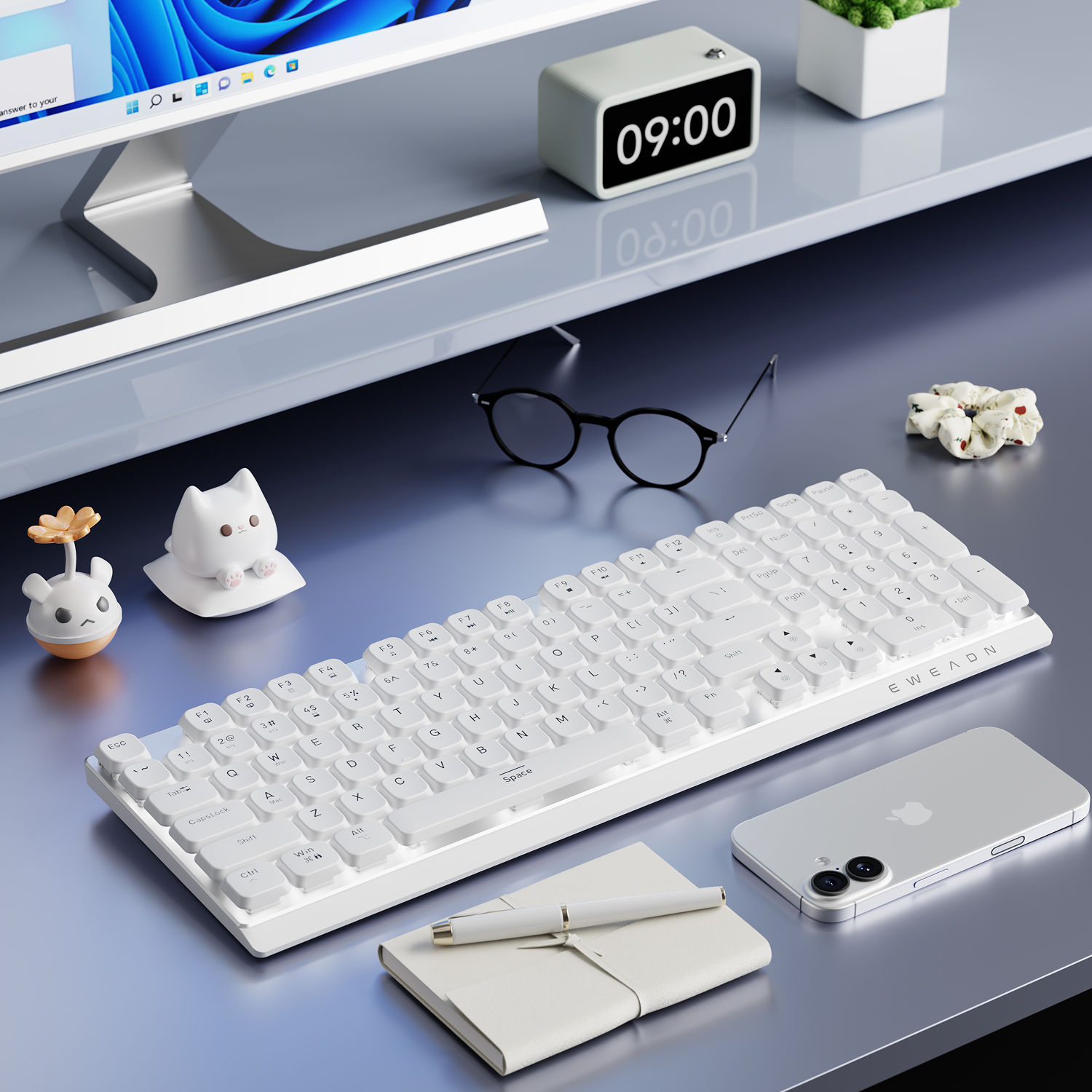 EWEADN Wireless Low-Profile Me – обзор и цена Gaming Keyboard Wireless