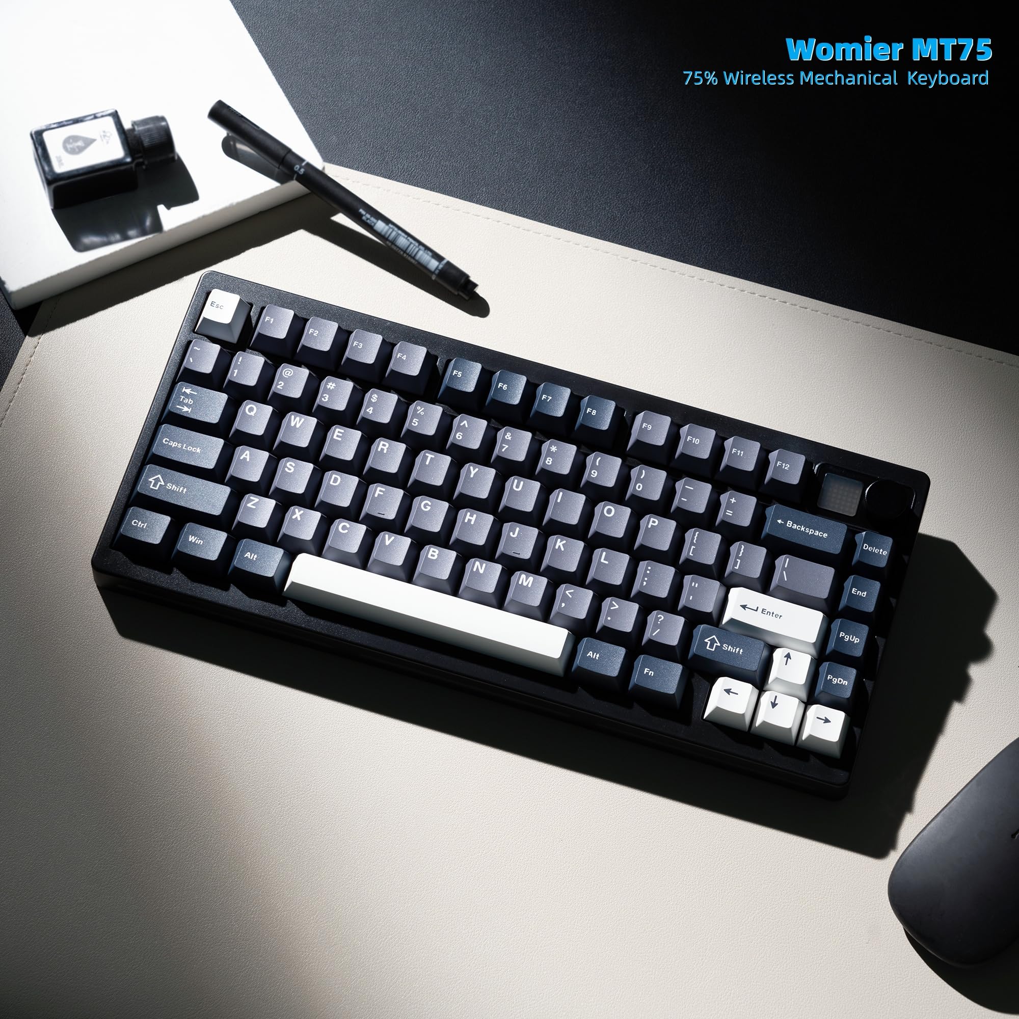 Womier MT75 Wireless Mechanica – обзор и цена Gaming Keyboard Thocky