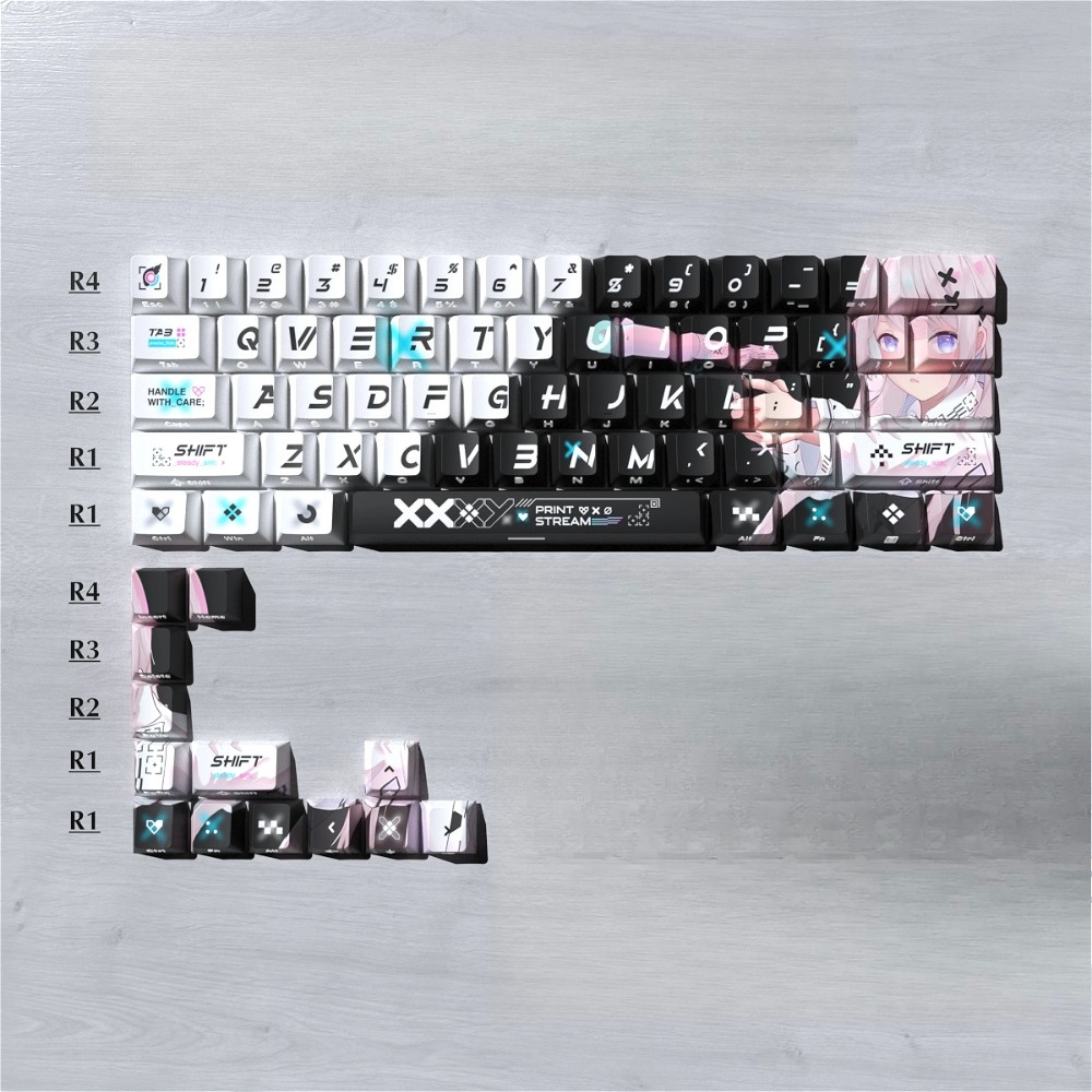 Double-shot Side Print Thocky  – обзор и цена Gaming Keyboard Thocky