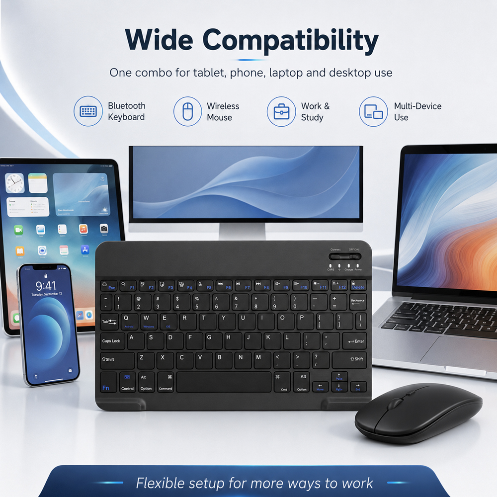 Bluetooth Wireless Keyboard Fo – обзор и цена Gaming Keyboard Wireless
