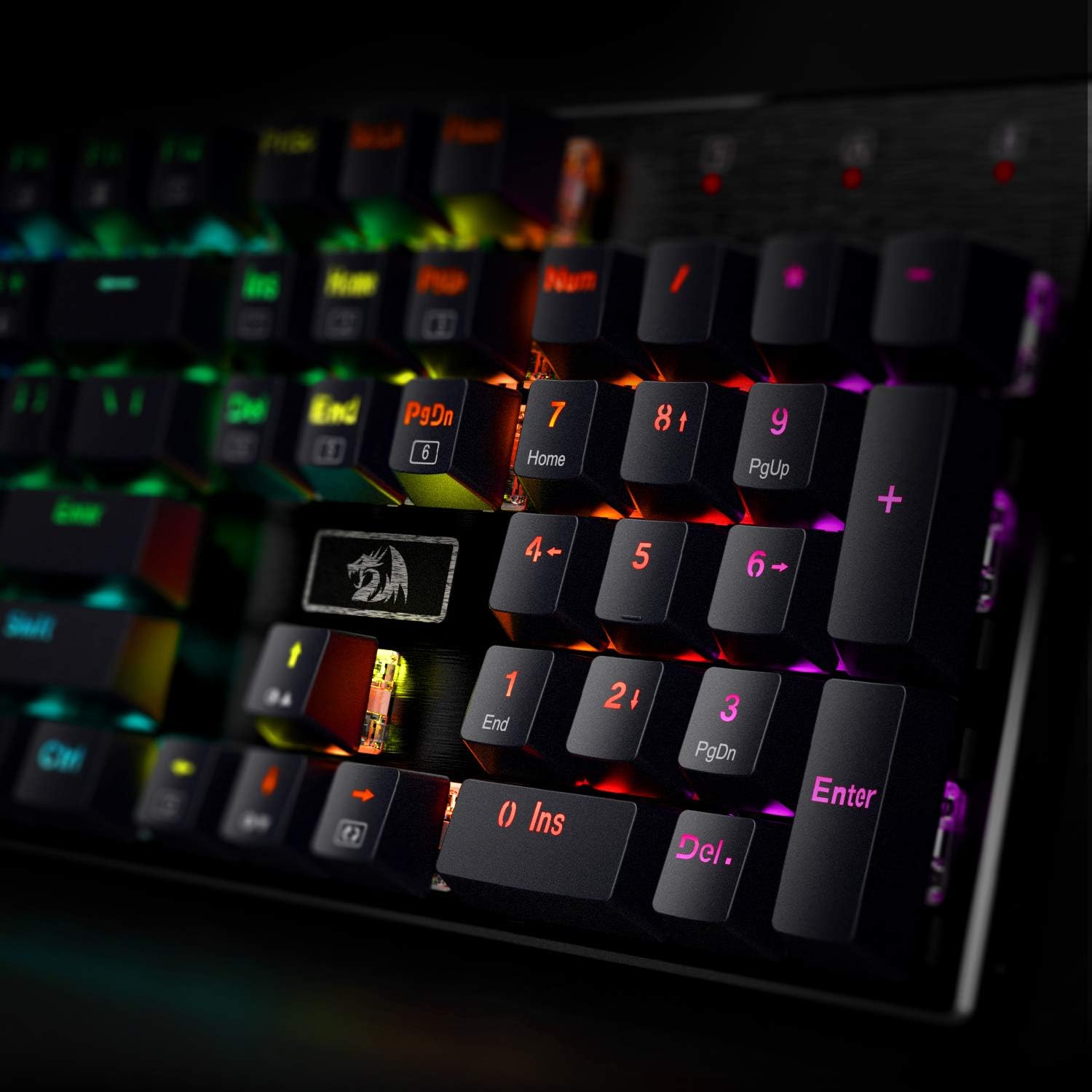 Redragon K556 RGB LED Backlit  – обзор и цена Gaming Keyboard No Noise