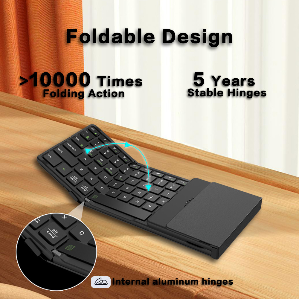 JOMAA Foldable Bluetooth Keybo – обзор и цена Gaming Keyboard Number Pad