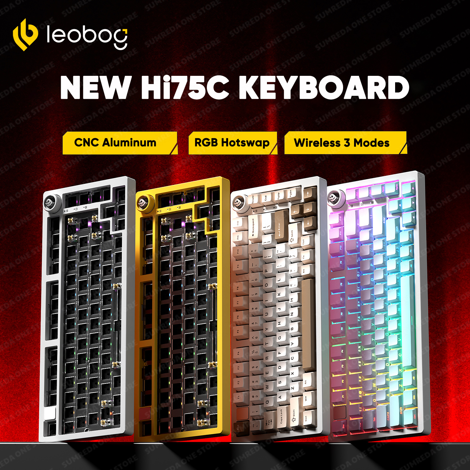 Leobog Hi75C Hi75 Hi75C Pro Al – обзор и цена Gaming Keyboard Number Pad
