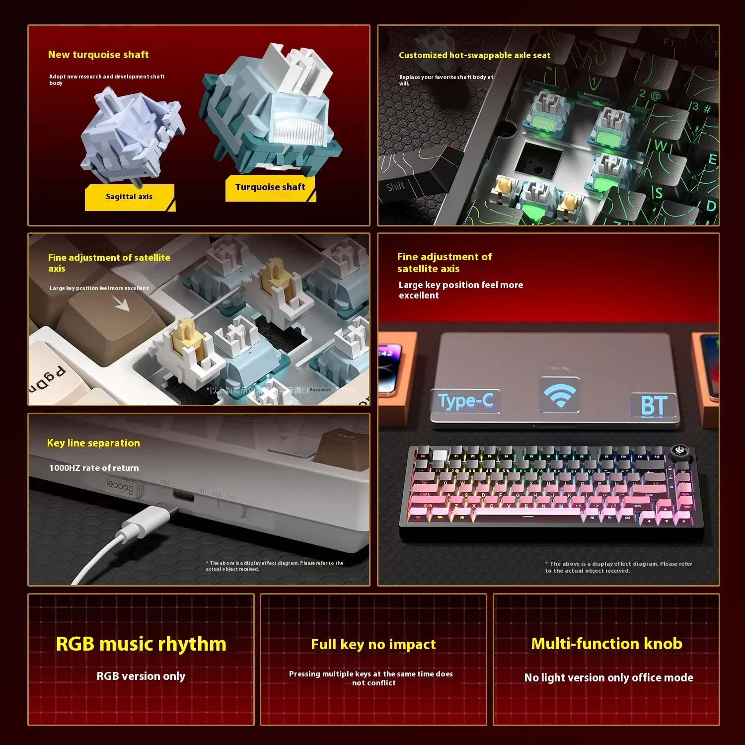 Leobog Hi75C Hi75 Hi75C Pro Al – обзор и цена Gaming Keyboard Number Pad