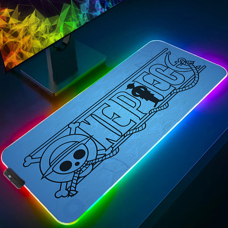 LED Mouse Pad One Piece Luffy  – обзор и цена Gaming Keyboard No Rgb