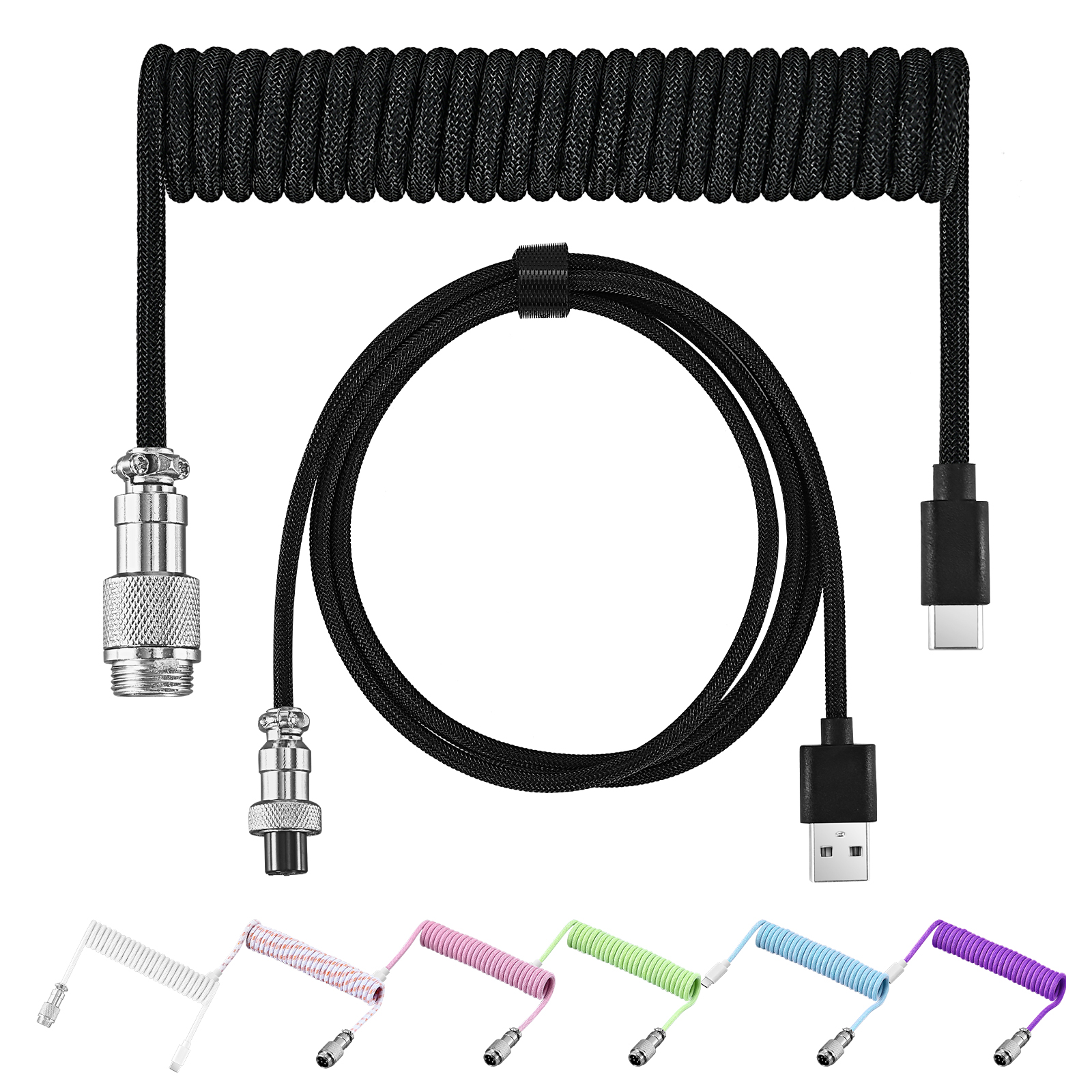 Type C Mechanical Keyboard Coi – обзор и цена Coiled Usb Cable
