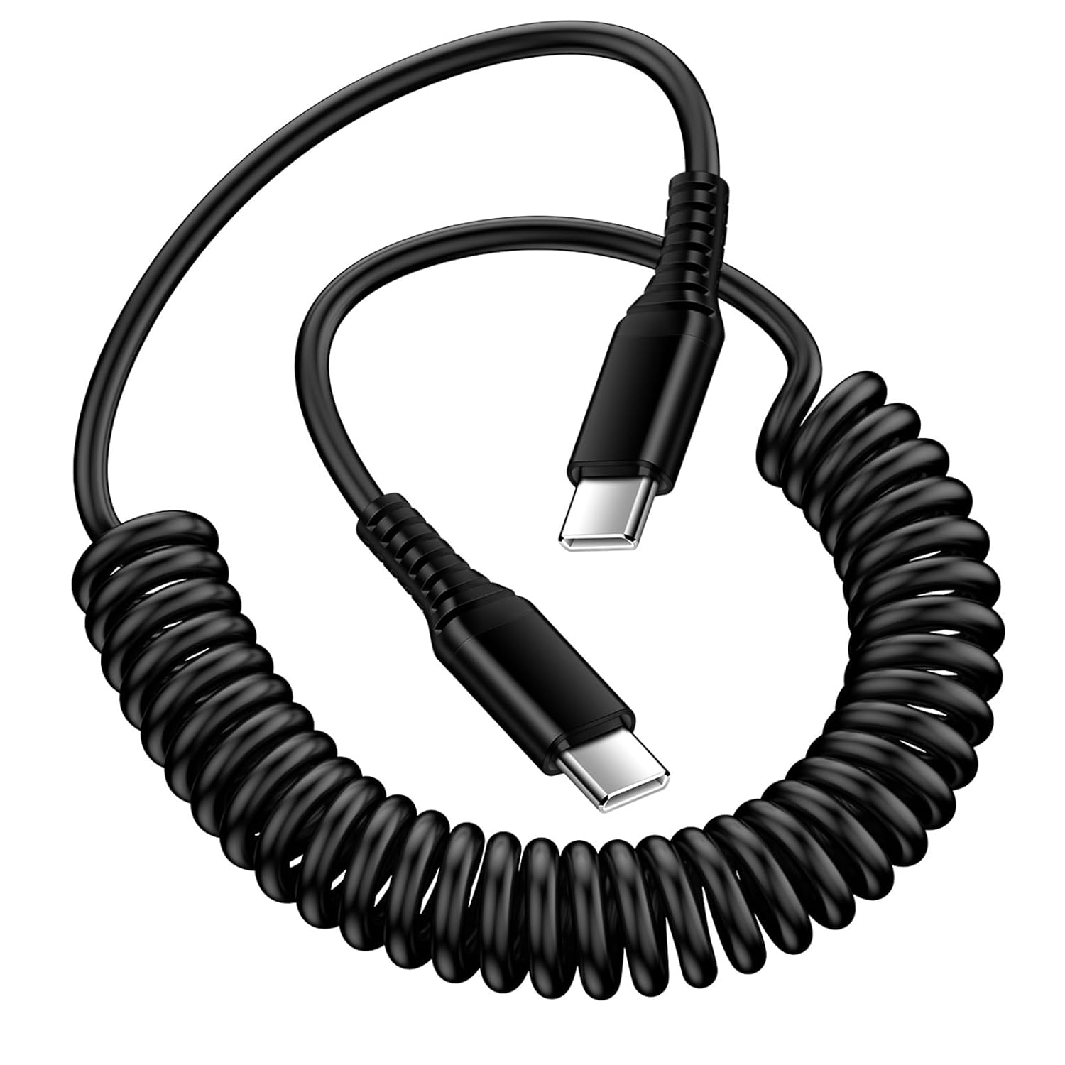 Android Auto USB C to USB C Ca – обзор и цена Coiled Usb Cable