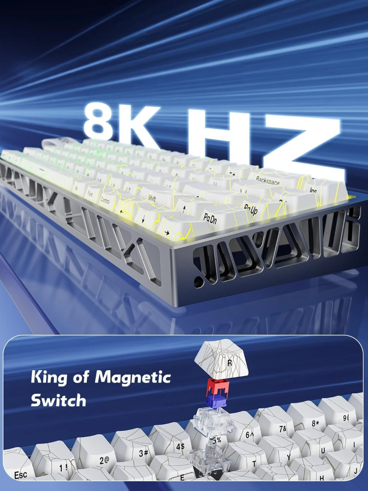 ZORNHER ZH68HE Magnetic Keyboa – обзор и цена Gaming Keyboard Magnetic Switches