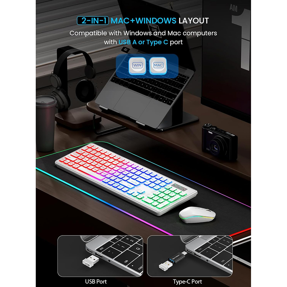 Backlit Wireless Keyboard and  – обзор и цена Gaming Keyboard Ergonomics