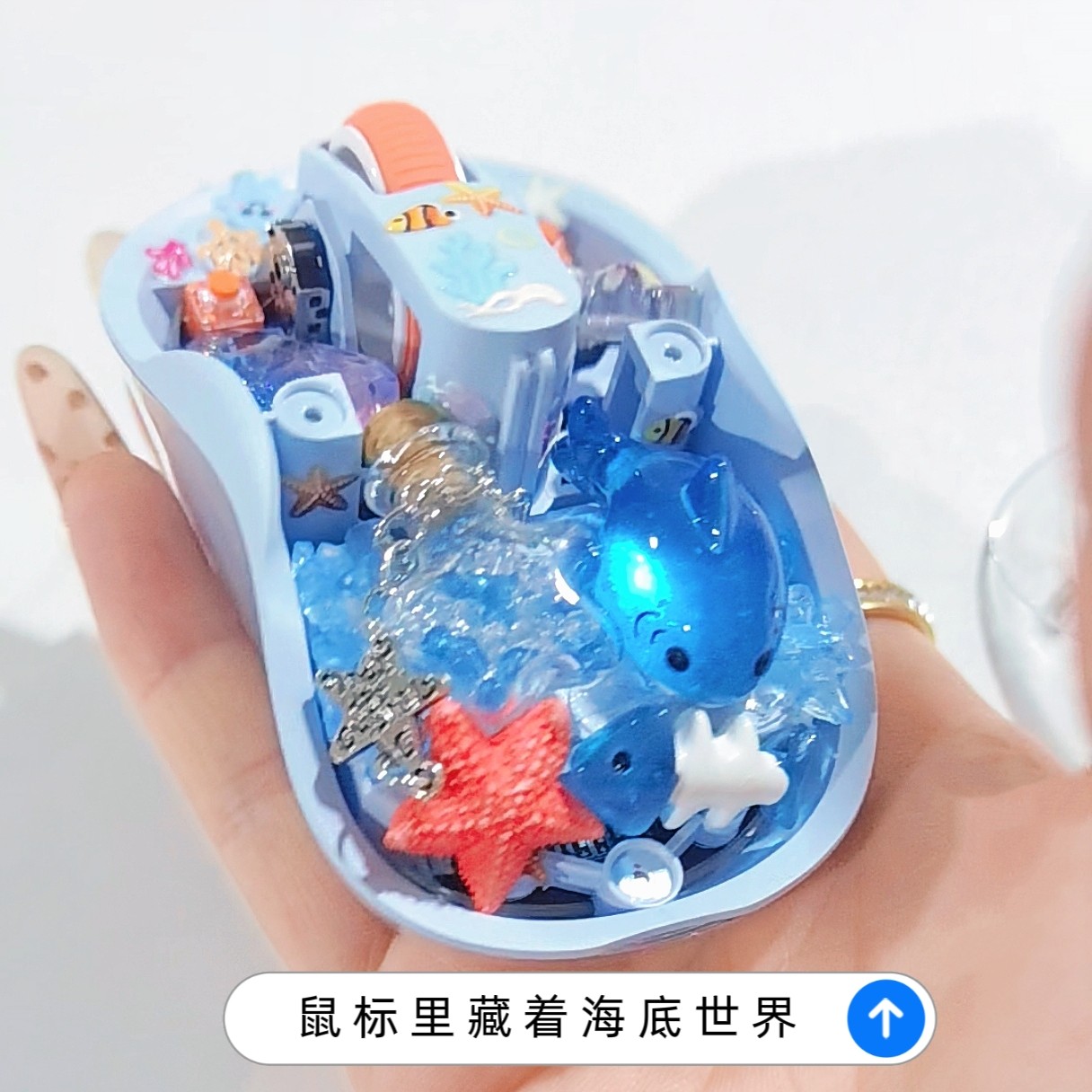 Whale/Starfish Handmade Transp – обзор и цена Keyboard Gaming Transparent