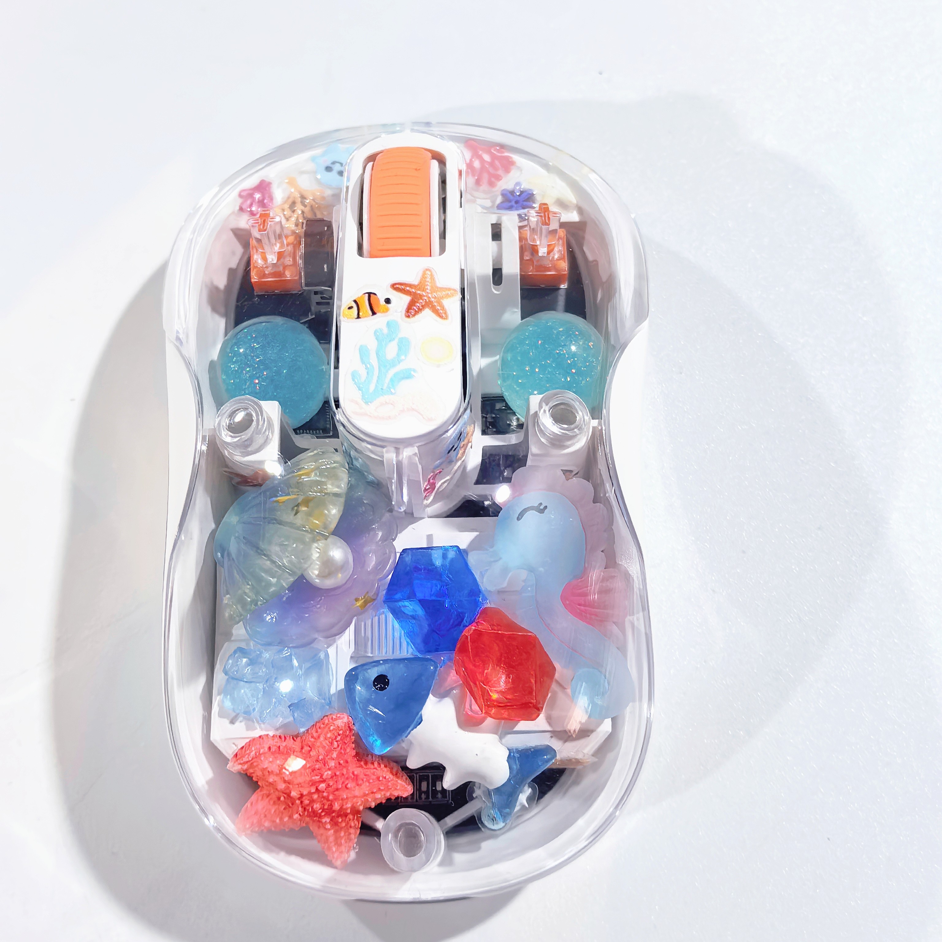 Whale/Starfish Handmade Transp – обзор и цена Keyboard Gaming Transparent