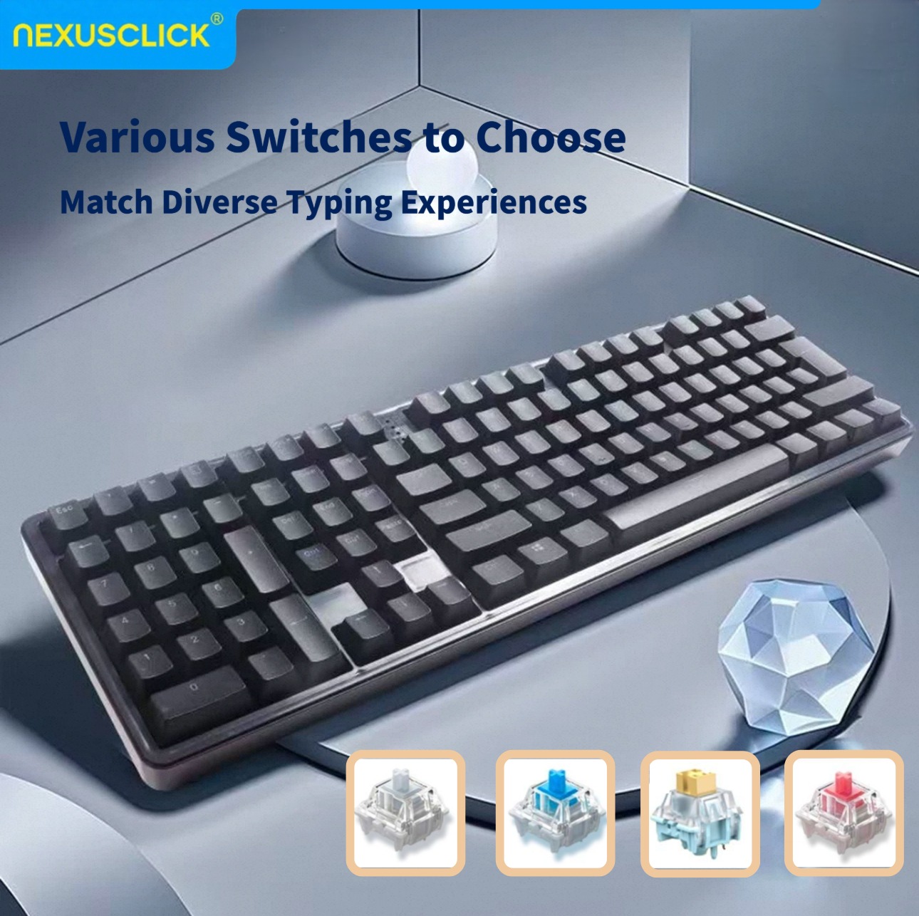 NexusClick Ergonomic Left Hand – обзор и цена Gaming Keyboard Number Pad